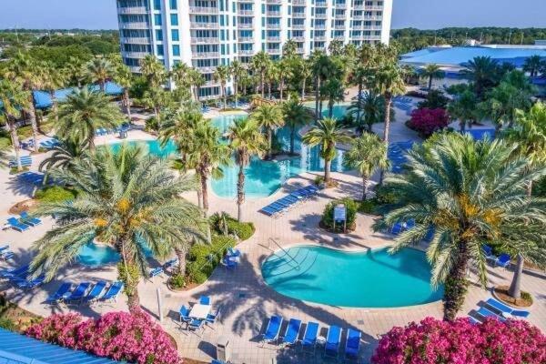 5 Star Resort 2Br 2 Bath King Suite Shuttle Pools Across From Beach 2208 德斯廷 外观 照片
